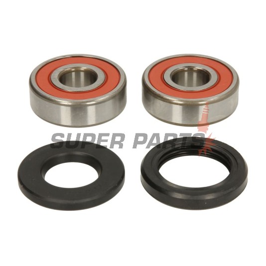 Колесен лагер комплект -TOURMAX- Kawasaki EL 250 1993-1994, Kawasaki EN 450 1985-1990, Kawasaki EN 500 1990-2009, Kawasaki KZ 440 1980-1983, Kawasaki KZ 750 1980-1984, Kawasaki KZ 650/1000 1981-1983, Kawasaki KZ 550 1981-1984