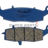 Накладки -BREMBO- 07KA1807, Kawasaki ER-6 / GPZ 1100 / KLE 650 / VN 800-2000 / Z 750 / ZR 1100 / ZR-7 750 / W 650 / ZX-6R / ZX-9R / ZXR / ZZR 600-1200 (1988-2008) / Suzuki Bandit 400-1250 / V-Strom 650-1000 / GS 500 / GSX 750F / GSX-R 600 / SV 650-1000 /