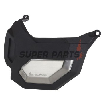 Предпазител за капак на съединителя -POLISPORT- черен, HONDA NC 700/750 2014-2020