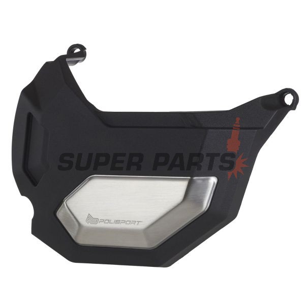 Предпазител за капак на съединителя -POLISPORT- черен, HONDA NC 700/750 2014-2020