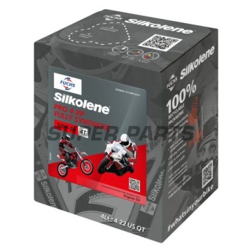 Двигателно масло -SILKOLENE- 10W50 - XP, пълна синтетика + естер, 4L CUBE