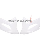 Предни странични пластмаси -POLISPORT- бели, HONDA CRF 450 2022-2023