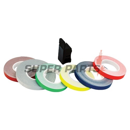 Кант за джанти -OXFORD- Wheel Stripes 6m x7mm, бели светлоотразителни
