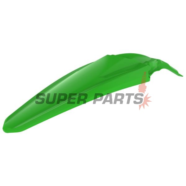 Заден калник/опашка -POLISPORT- зелен, KAWASAKI KX 250/450 2016-2020