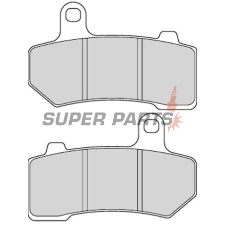 Накладки -FERODO- FDB2210ST, Harley Davidson Road King / Electra Glide / Tri Glide / Street Glide / Road Glide, V-Rod / Night Rod / Street Rod / V-Rod Muscle 1100-1803 2006-2016