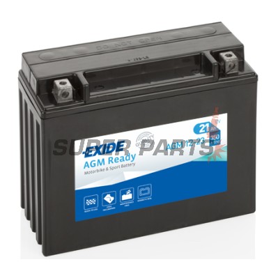 Акумулатор -EXIDE- YTX24HL-BS READY, 21Ah 12V